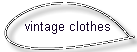 vintage clothes